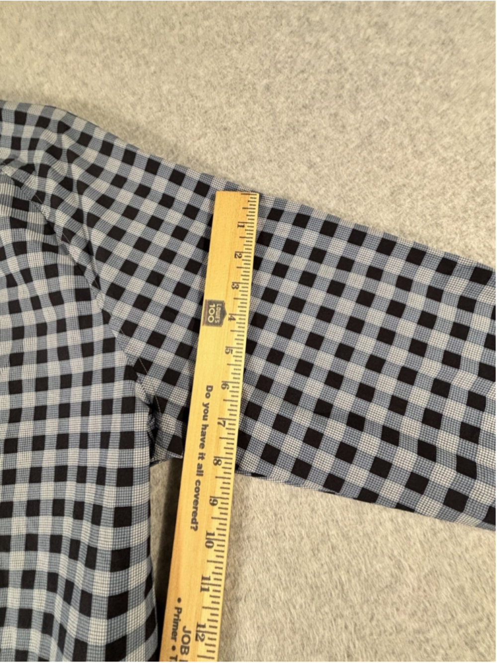 Fila Checkered Full Zip Track Jacket Blue Black Men’s XL Check Plaid Retro - Picture 10 of 10